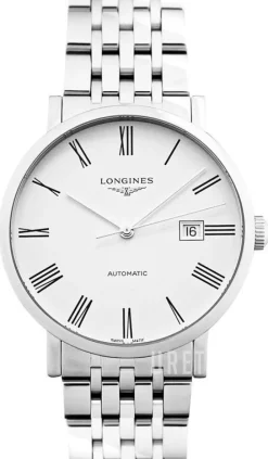 Elegant Vit/Stål Ø41 mm