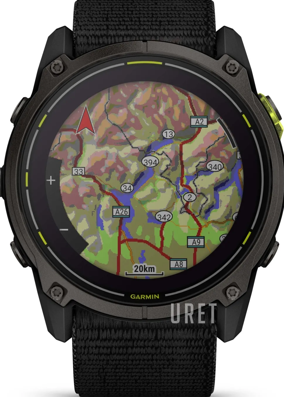 Enduro 3 Svart/Textil Ø51 mm