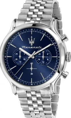 Epoca Blå/Stål Ø42 mm