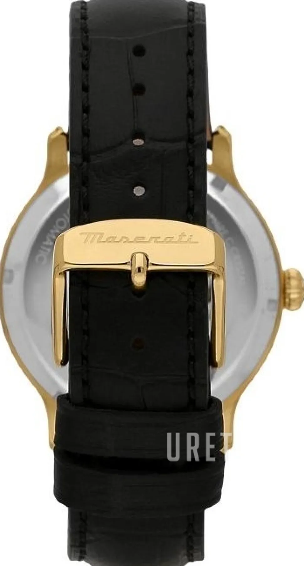 Epoca Vit/Läder Ø42 mm