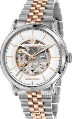 Epoca Vit/Stål Ø42 mm