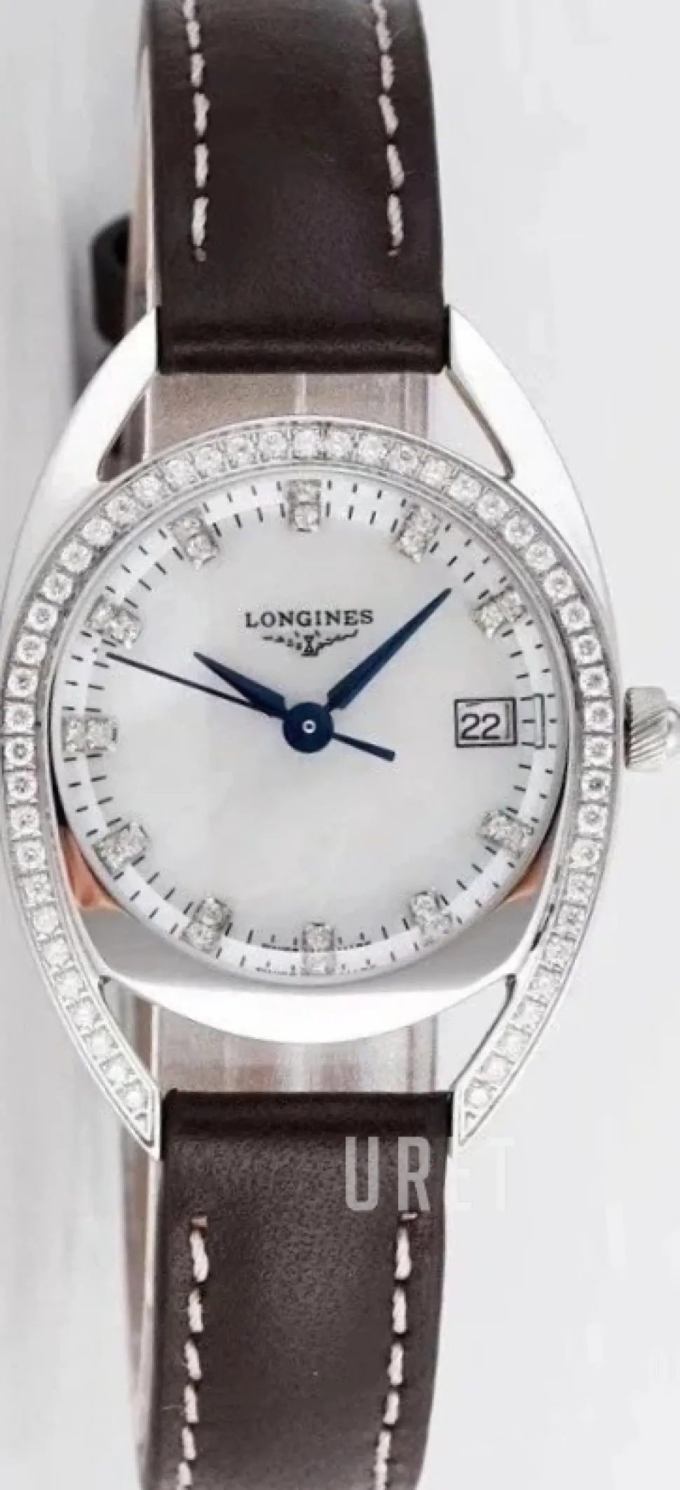 Equestrian Vit/Läder Ø30 mm