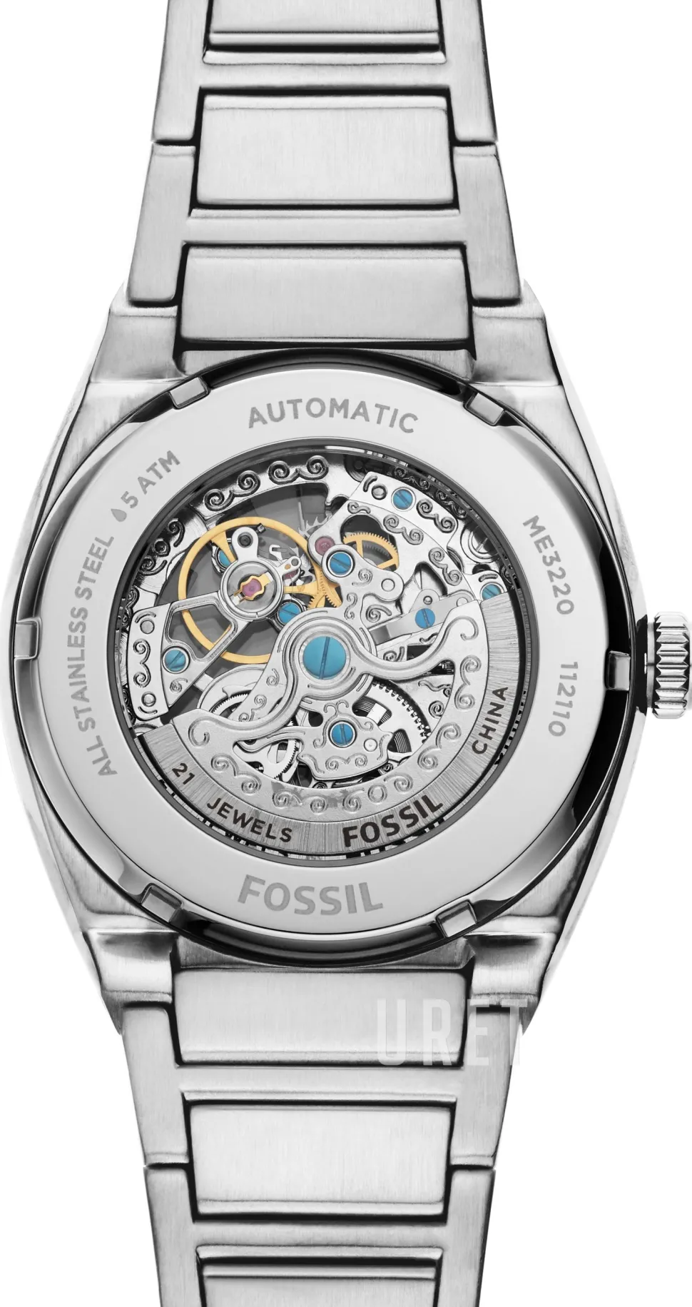 Everett Blå/Stål Ø42 mm