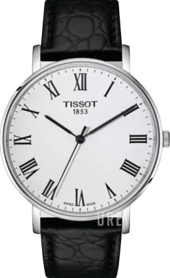 Everytime Silverfärgad/Läder Ø40 mm