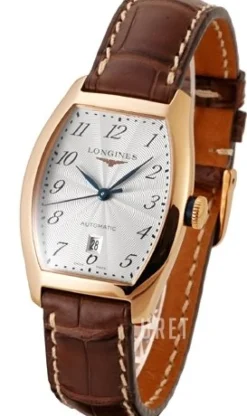 Evidenza Vit/Läder 30.6x26 mm