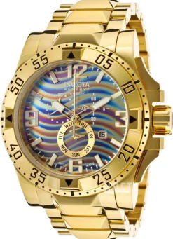 Excursion Flerfärgad/Gulguldtonat stål Ø55.6 mm