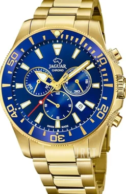 Executive Blå/Gulguldtonat stål Ø43.5 mm