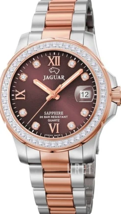 Executive Brun/Roséguldstonat stål Ø34.5 mm