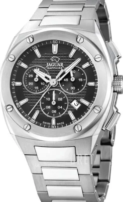 Executive Svart/Stål Ø44.5 mm