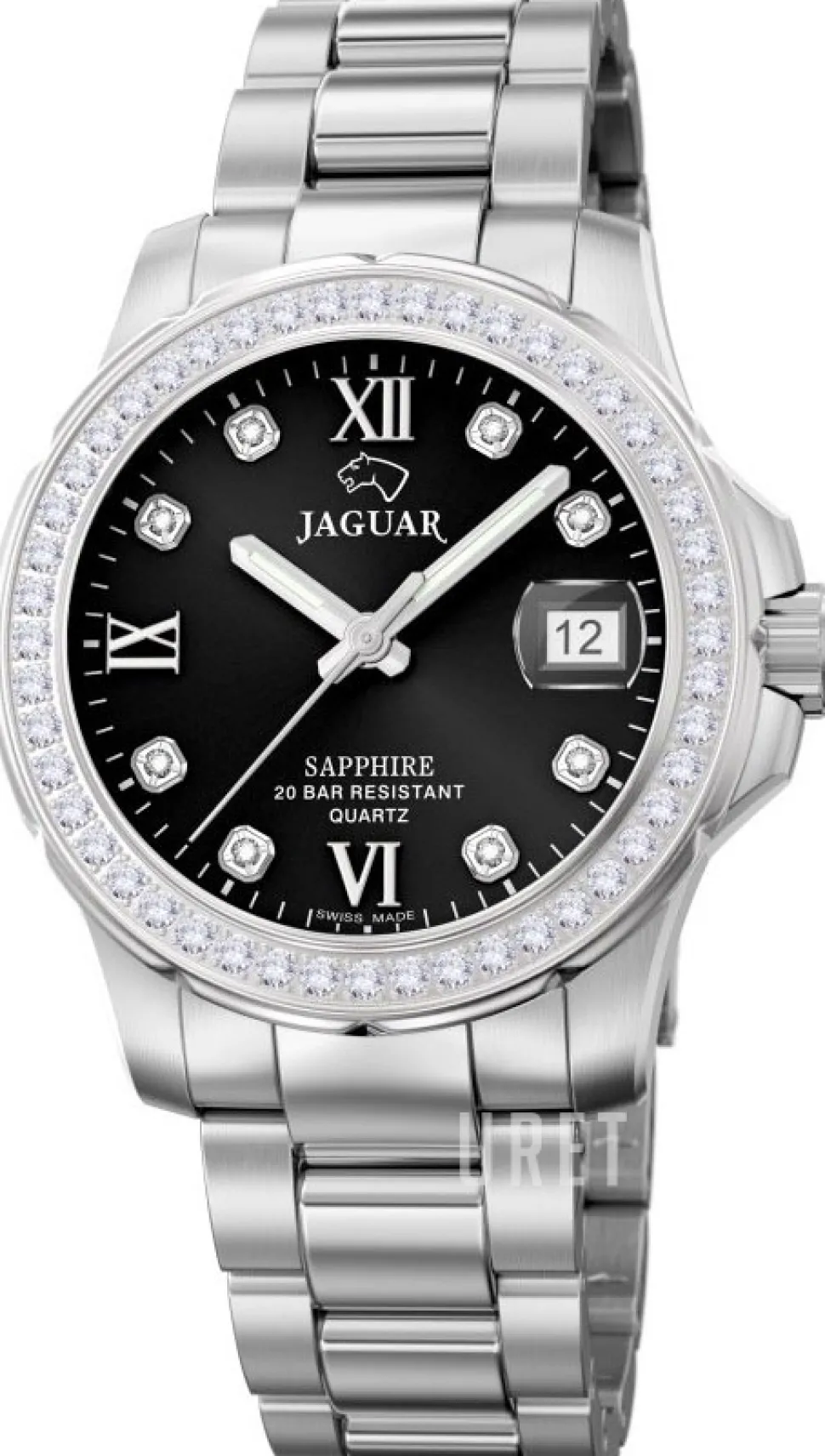 Executive Svart/Stål Ø34.5 mm