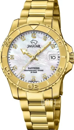 Executive Vit/Gulguldtonat stål Ø34 mm