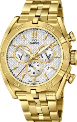 Executive Vit/Gulguldtonat stål Ø46 mm