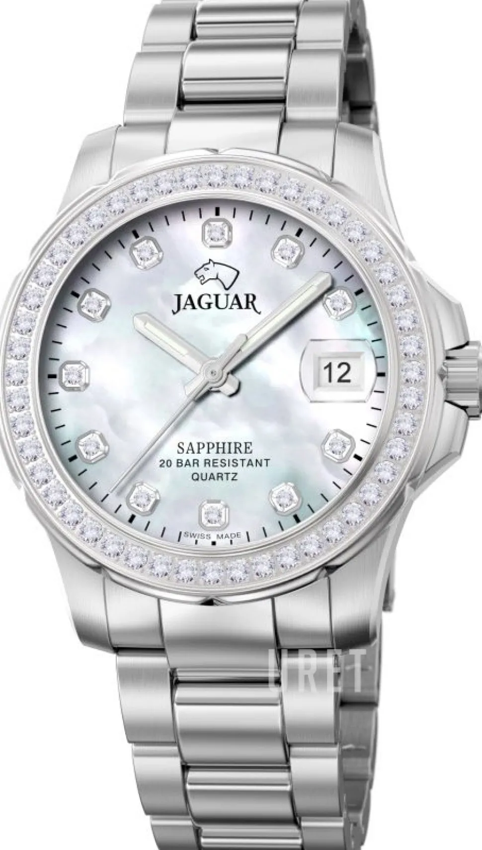 Executive Vit/Stål Ø34.5 mm