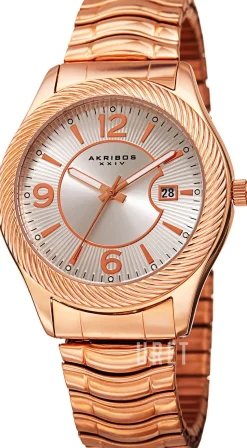 Expansion Silverfärgad/Roséguldstonat stål Ø40 mm