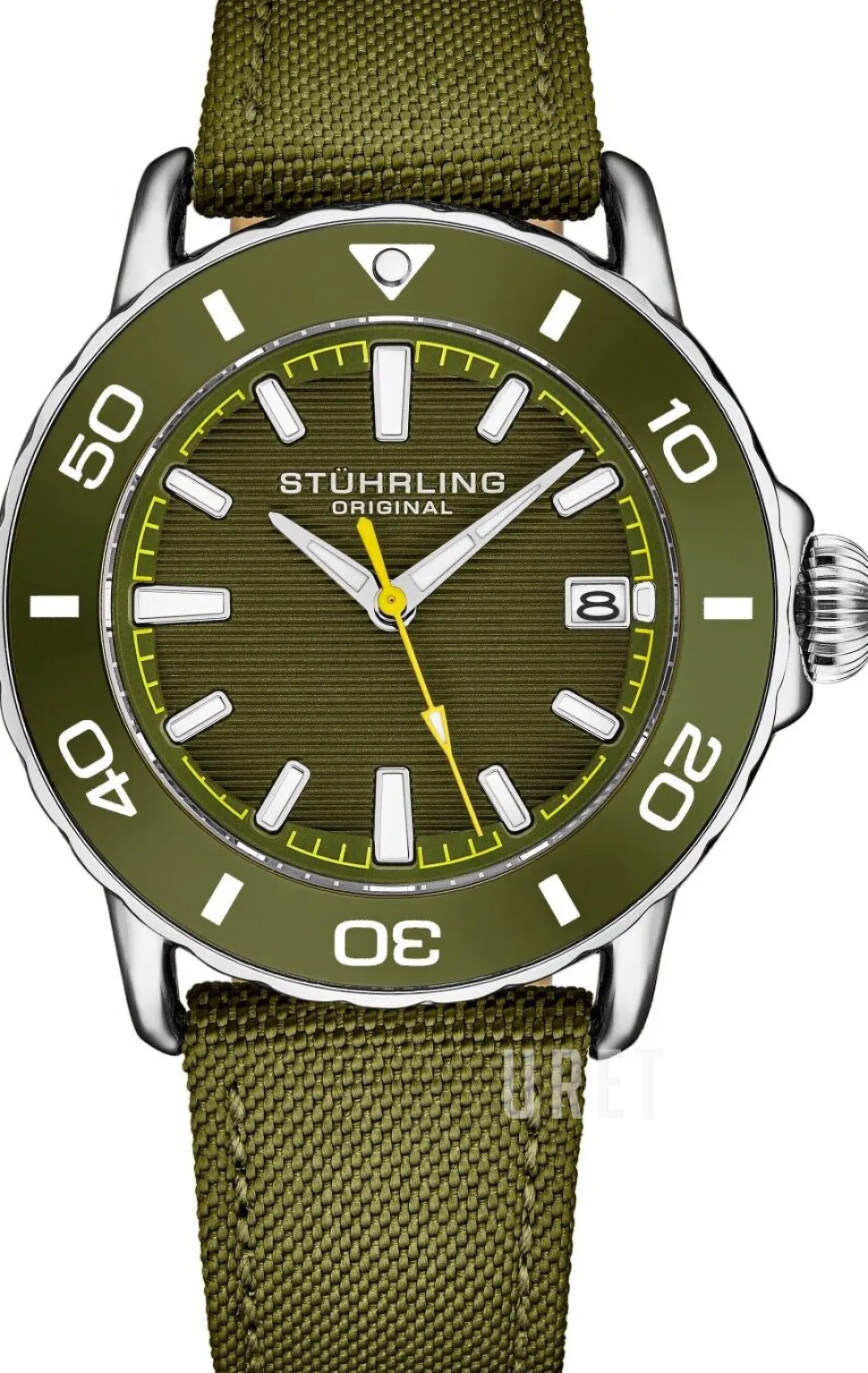 Explorer Grön/Läder Ø40 mm