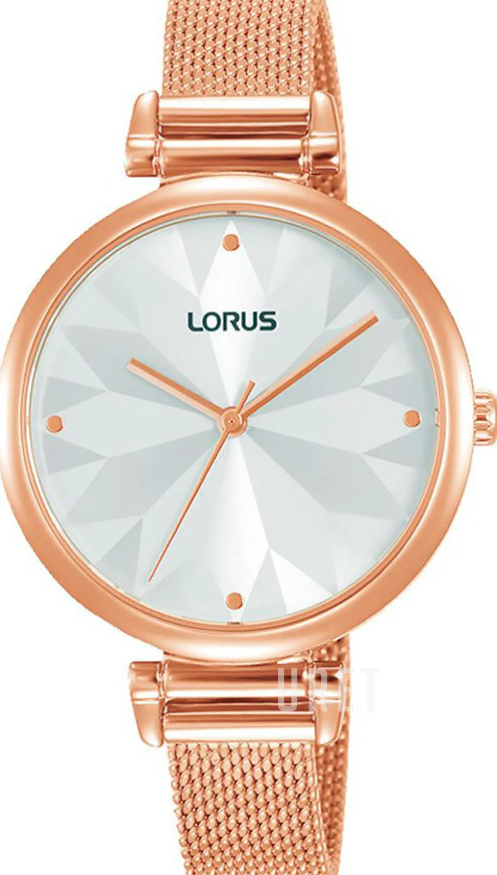 Fashion Silverfärgad/Roséguldstonat stål Ø32 mm