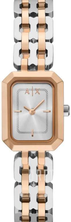 Faye Silverfärgad/Roséguldstonat stål Ø27 mm