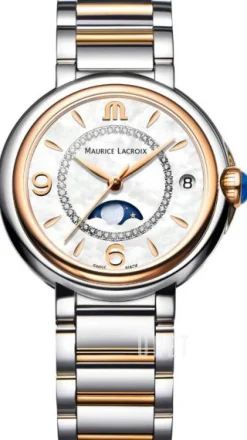 Fiaba Vit/18 karat roséguld Ø32 mm