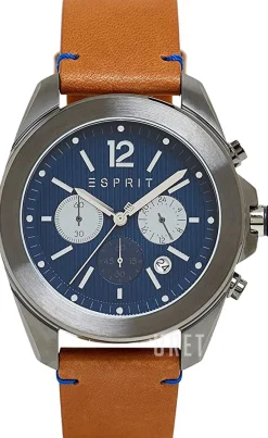 Field Blå/Läder Ø45 mm