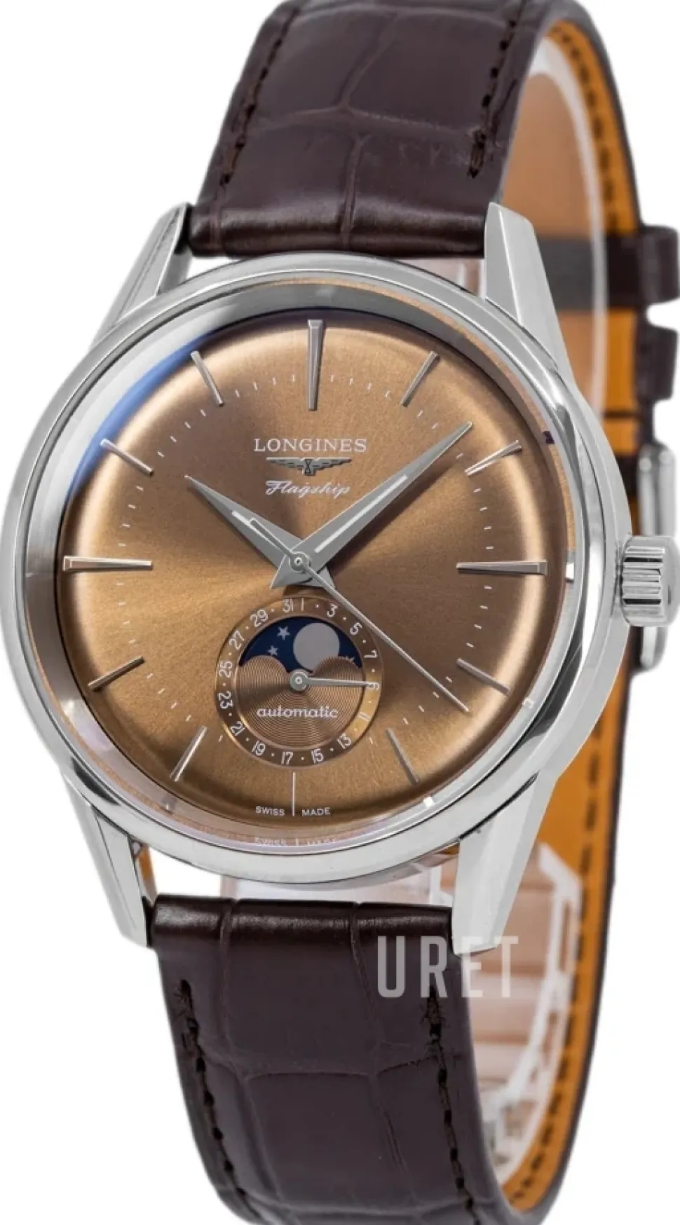 Flagship Heritage Brun/Läder Ø38.5 mm