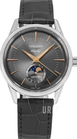 Flagship Heritage Grå/Läder Ø38.5 mm