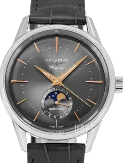 Flagship Heritage Grå/Läder Ø38.5 mm