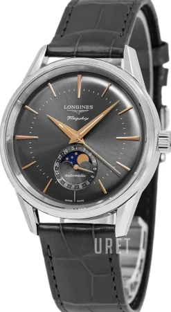 Flagship Heritage Grå/Läder Ø38.5 mm