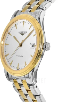 Flagship Vit/Gulguldtonat stål Ø40 mm