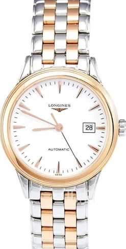 Flagship Vit/Roséguldstonat stål Ø30 mm