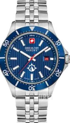 Flagship X Blå/Stål Ø42 mm