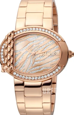 Flerfärgad/Roséguldstonat stål Ø40 mm