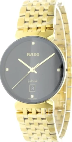 Florence Svart/Gulguldtonat stål Ø38 mm