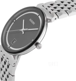 Florence Svart/Stål Ø38 mm