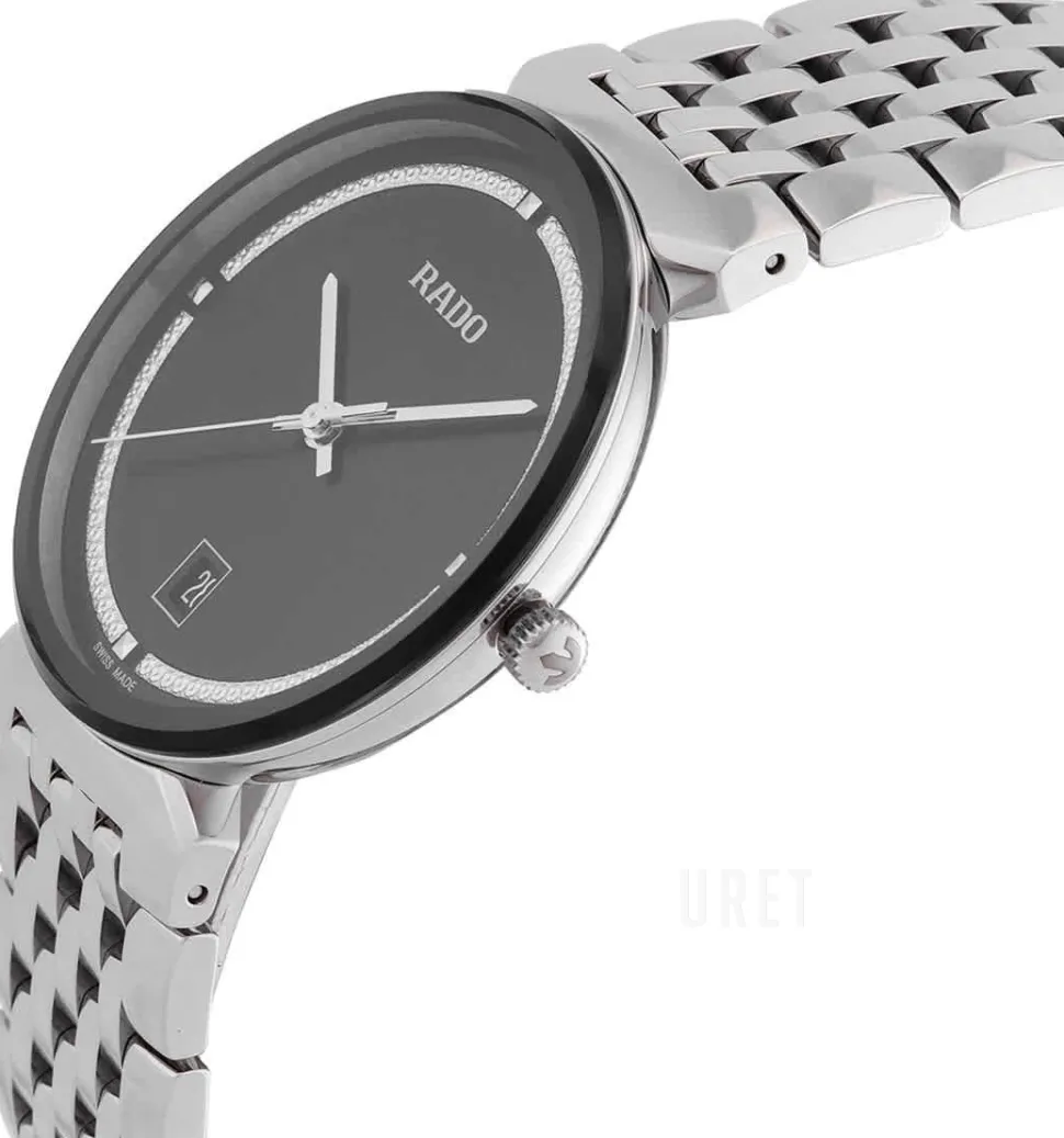 Florence Svart/Stål Ø38 mm