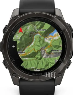 F膿nix 8 Amoled Svart/Gummi Ø51 mm