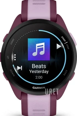 Forerunner 165 Music Svart/Gummi Ø43 mm