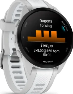 Forerunner 165 Svart/Gummi Ø43 mm