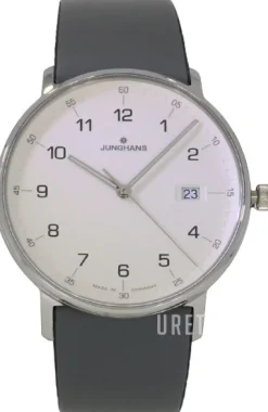 Form Vit/Läder Ø39.3 mm