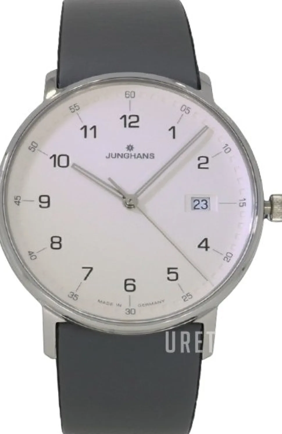 Form Vit/Läder Ø39.3 mm