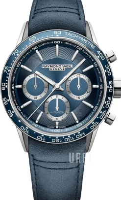 Freelancer Blå/Läder Ø43.5 mm