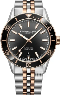 Freelancer Svart/Roséguldstonat stål Ø42.5 mm