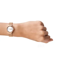 Freja Silverfärgad/Roséguldstonat stål Ø30 mm