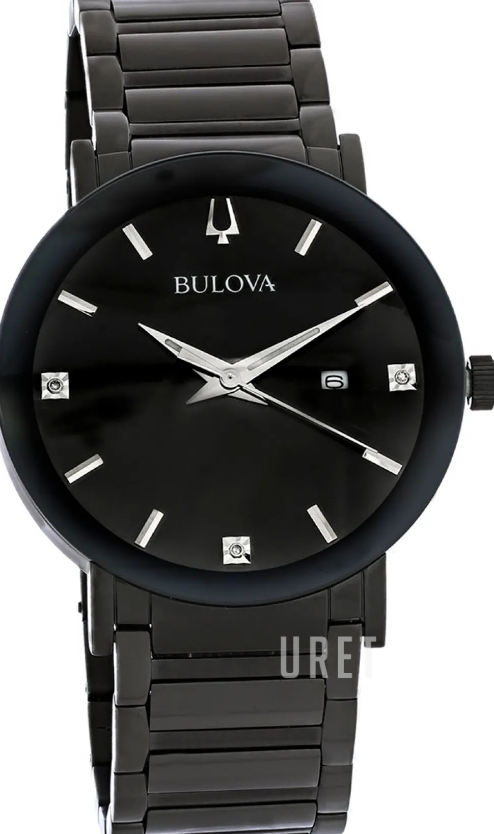 Futuro Svart/Stål Ø42 mm