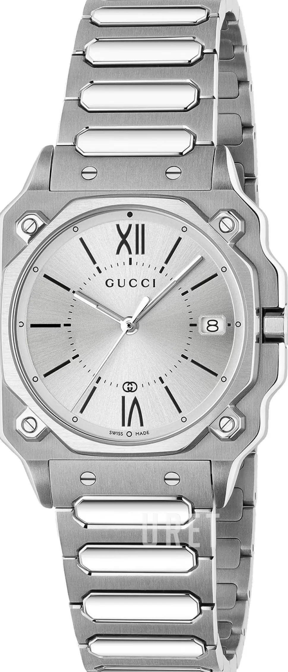 G Flat Silverfärgad/Stål