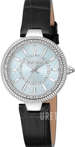 Glam Chic Blå/Läder Ø30 mm