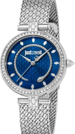 Glam Chic Blå/Stål Ø32 mm