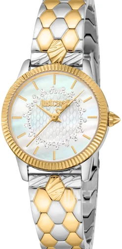 Glam Chic Flerfärgad/Guldtonat stål Ø28 mm