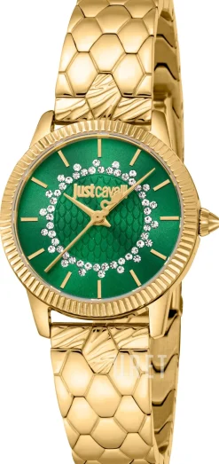 Glam Chic Grön/Guldtonat stål Ø28 mm