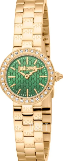 Glam Chic Grön/Gulguldtonat stål Ø23 mm