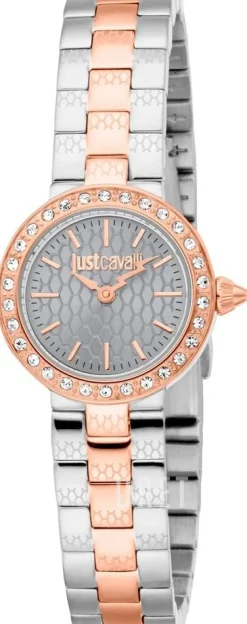 Glam Chic Grå/Roséguldstonat stål Ø23 mm